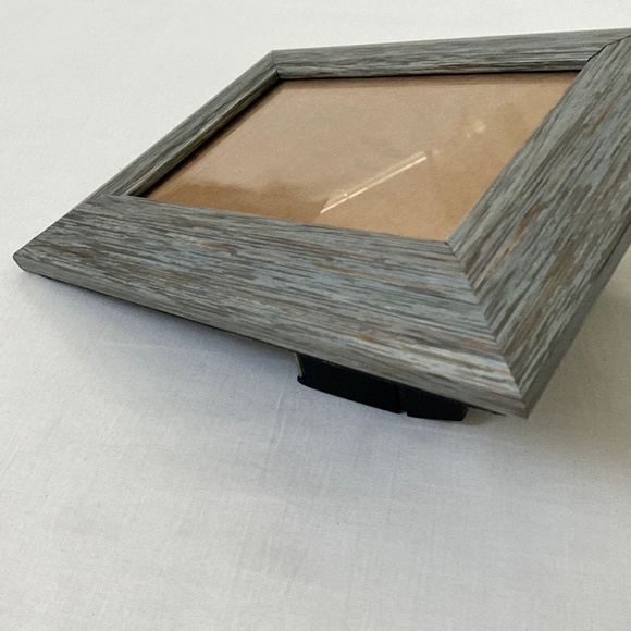 Wooden Table Top Frame 5x7 Blue Grey - Picture 5 of 10